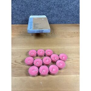 Partylite~Tealight 12 Candles~Pomegranate & Cassis‎